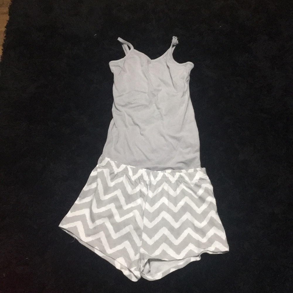 Light grey pajama set